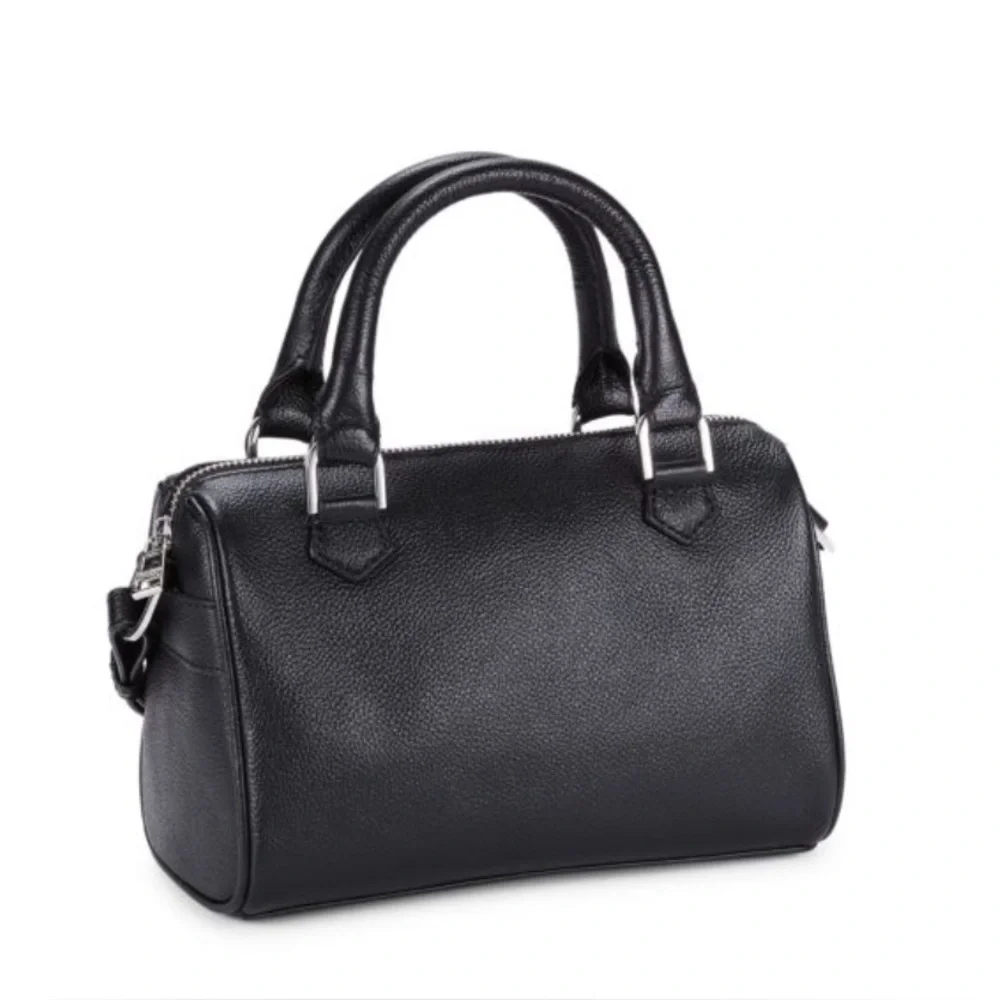 ZADIG & VOLTAIRE Sunny XS Leather Crossbody Bag Black $448 Retail - Picture 4 of 16